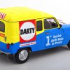 Renault 4 F4 "Darty" 1988 Blauw / Geel 1-18 Solido