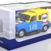 Renault 4 F4 "Darty" 1988 Blauw / Geel 1-18 Solido