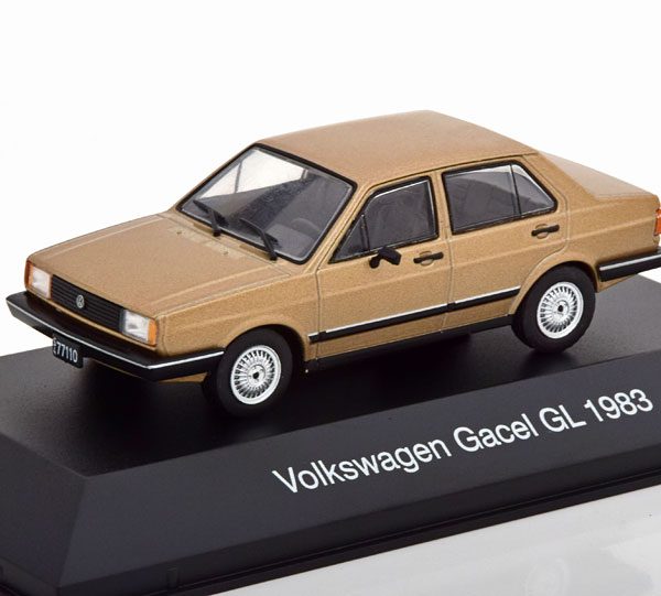 Volkswagen Gacel GL Limousine 1983 Bruin Metallic 1-43 Altaya