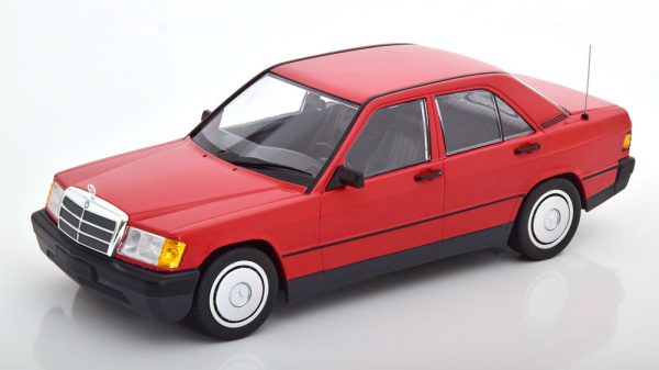 Mercedes-Benz 190E ( W201 ) 1982 Rood 1-18 Minichamps Limited 702 Pieces