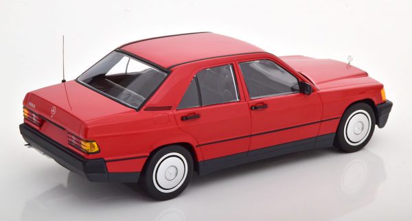 Mercedes-Benz 190E ( W201 ) 1982 Rood 1-18 Minichamps Limited 702 Pieces