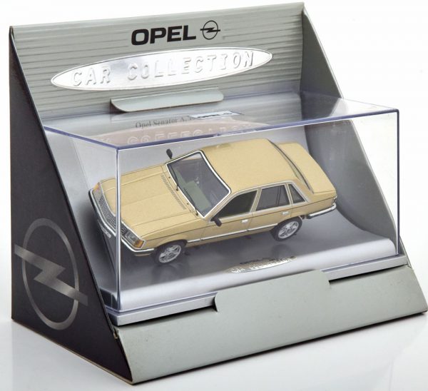 Opel Senator A 1978-1982 Goud Metallic 1-43 Schuco ( Dealer )