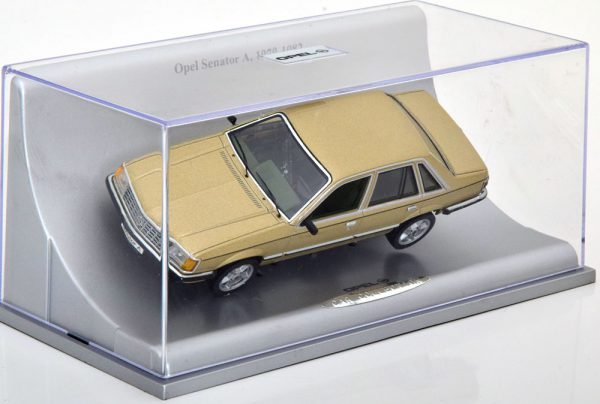 Opel Senator A 1978-1982 Goud Metallic 1-43 Schuco ( Dealer )