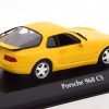 Porsche 968 CS 1983 Geel 1-43 Maxichamps