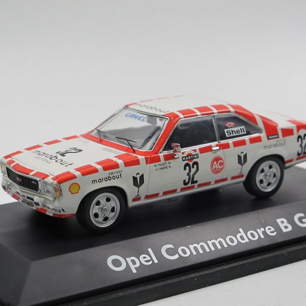 Opel Commodore B GS/E 24h Spa 1973 #32 Rood/ Wit 1/43 Schuco Limited Edition