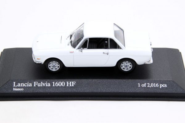 Lancia Fulvia 1600 HF 1970 Wit 1:43 Minichamps Limited 2016 Pieces