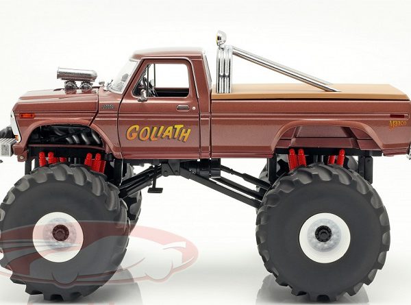 Ford F-250 Monster Truck 1979 Brown "Goliath" Bruin 1-18 Greenlight Collectibles