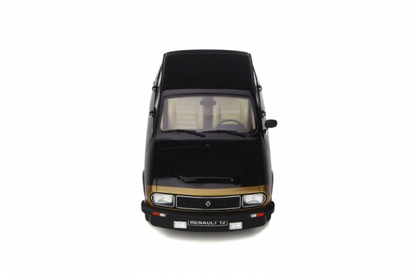 Renault 12 Alpine 1978 Zwart / Goud 1-18 Ottomobile Limited 1500 Pieces