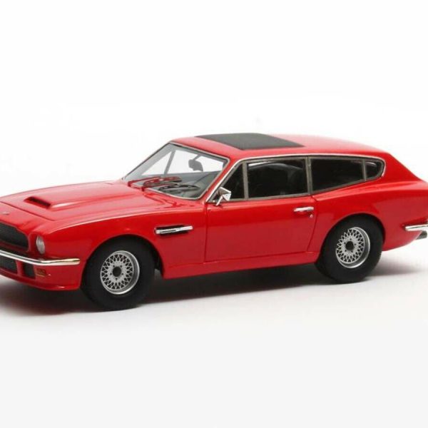 Aston Martin V8 Shooting Brake 1986 Rood 1-43 Matrix Scale Models Limited 408 Pieces