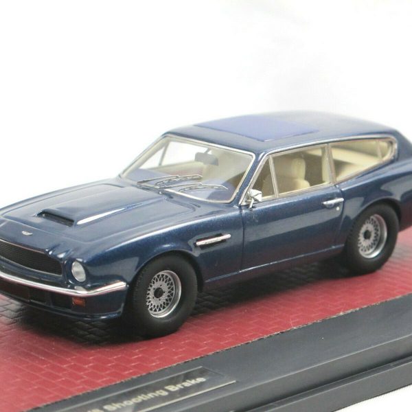 Aston Martin V8 Shooting Brake 1986 Blauw Metallic 1-43 Matrix Scale Models Limited 408 Pieces