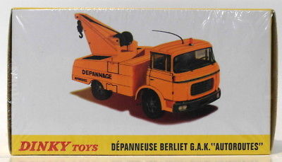 Berliet Depanneuse G.A.K. "Autoroutes" Oranje 1-43 Dinky Toys ( Atlas )