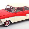 Ford Taunus 17M P2 1957 Rood / Wit 1-18 KK Scale Limited 1250 Pieces