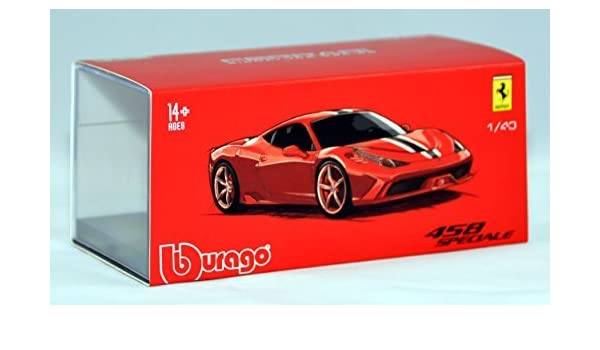 Ferrari 458 Speciale 1-43 Rood Burago Signature