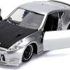 Nissan 370Z "Fast & Furious" Zilver 1-32 Jada Toys