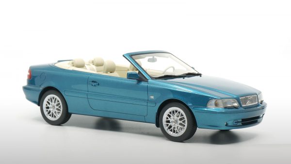 Volvo C70 Convertible 1997 Blauw Metallic 1-18 DNA Collectibles Limited 320 Pieces
