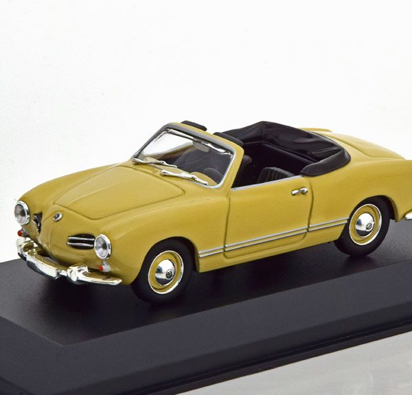 Volkswagen Karmann Ghia Cabrio 1955 Creme 1-43 Maxichamps