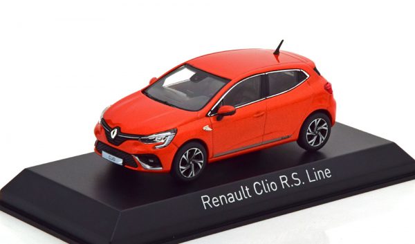 Renault Clio R.S.Line 2019 Valencia Orange Metallic 1-43 Norev