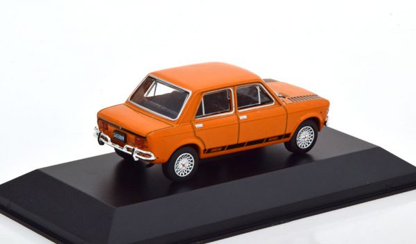 Fiat IAVA 128TV 1971 Oranje / Zwart 1-43 Altaya