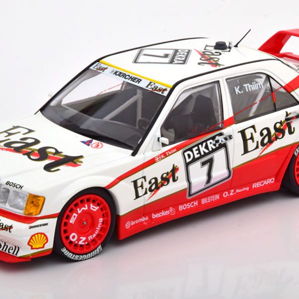 Mercedes-Benz 190E 2.5-16 Evo 2 No.7, DTM 1991 "East" K.Thiim 1-18 Minichamps Limited 362 Pieces