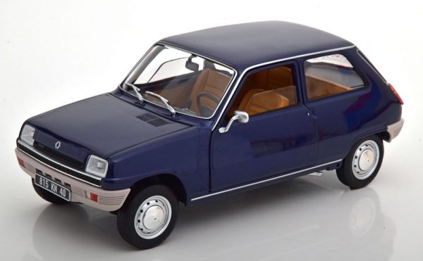 Renault 5 1972 Donkerblauw 1-18 Norev