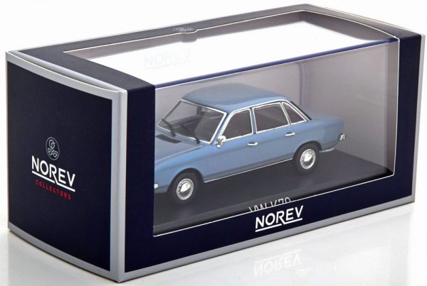Volkswagen K70 1970 Blauw Metallic 1-43 Norev