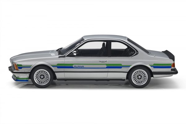 BMW Alpina 6 Serie B7 1988 Silver with colored stripes 1-18 LS Collectibles Limited 100 Pieces