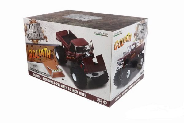Ford F-350 Monster Truck "BFT" with 66-inch Tires 1978 Bruin 1-18 Greenlight Collectibles