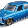 Datsun 510 1971 Blauw 1-24 Maisto