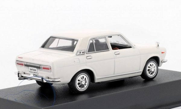 Datsun (Nissan ) Bluebird 1600 SSS 1969 Wit 1/43 Norev