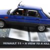 Renault 11 James Bond "A View To A Kill" Blauw 1-43 Altaya James Bond 007 Collection