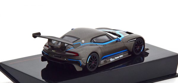 Aston Martin Vulcan 2015 Grijs Metallic 1-43 Ixo Models