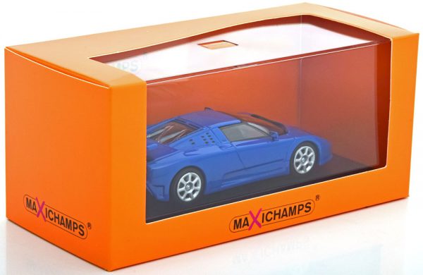 Bugatti EB 110 1994 Blauw 1-43 Maxichamps