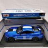 Shelby Mustang GT500 2020 Blauw / Wit 1-18 Maisto