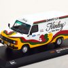 Ford Transit MK2 ( Team Belgium ) 1978 Wit / Geel / Groen / Rood 1-43 Ixo Models