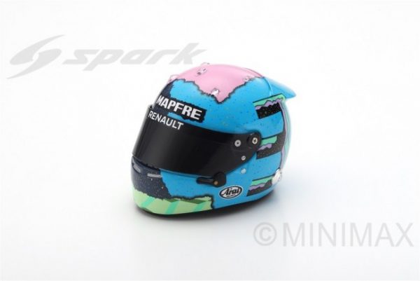 Renault F1 Helm 2019 Daniel Ricciardo 1-5 Spark