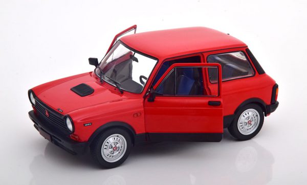Fiat A112 Abarth 1984-1986 Rood 1-18 Solido