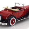 Dodge Eight DG Convertible 1931 Rood / Zwart 1-18 BOS Models Limited 504 Pieces ( Resin )