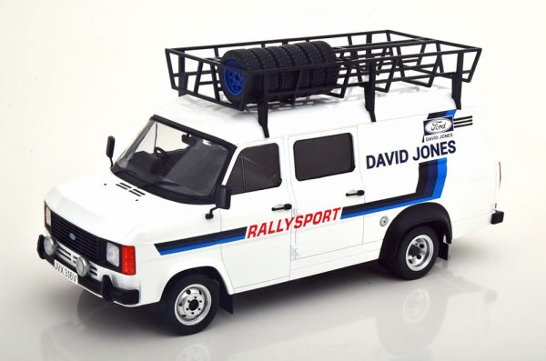 Ford Transit MKII "David Jones met Accessoires" Wit 1-18 Ixo Models