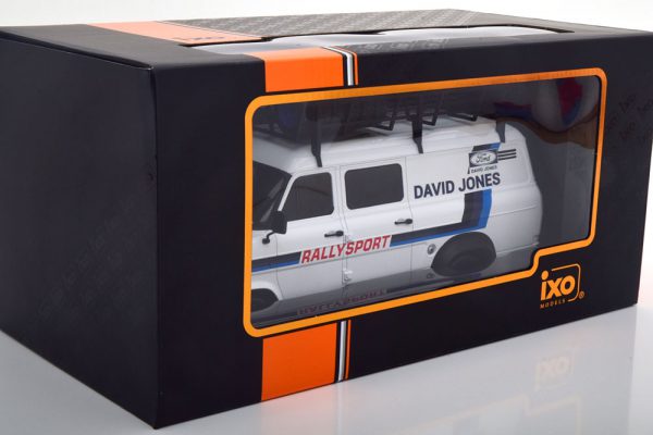 Ford Transit MKII "David Jones met Accessoires" Wit 1-18 Ixo Models