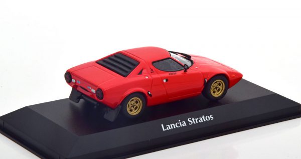 Lancia Stratos 1974 Rood 1-43 Maxichamps