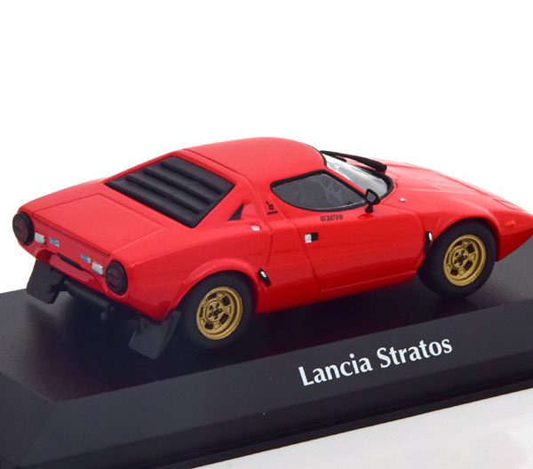 Lancia Stratos 1974 Rood 1-43 Maxichamps