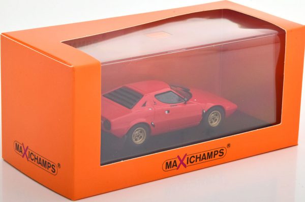 Lancia Stratos 1974 Rood 1-43 Maxichamps