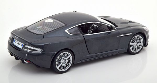 Aston Martin DBS James Bond "Quantum of Solace" Grijs Metallic 1-18 Ertl Autoworld