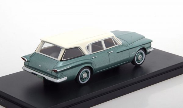 Plymouth Valiant Station Wagon 1960 Groen Metallic / Wit 1-43 Neo Scale Models ( Resin )