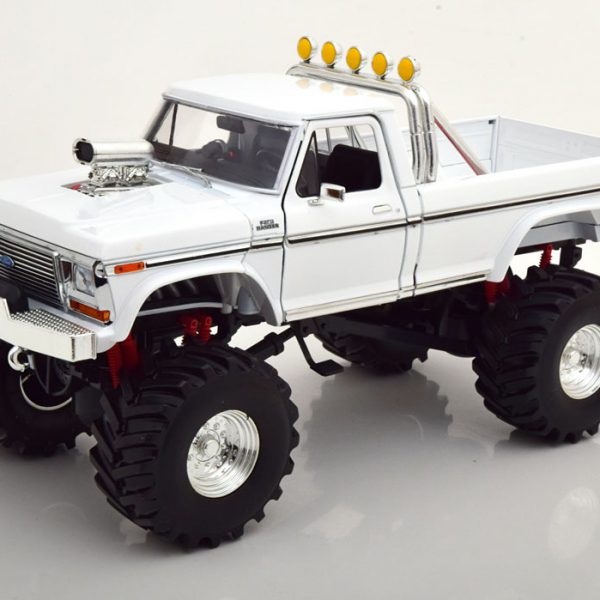 Ford F-250 Monster Truck 1979 ( met 48 inch wheels ) Wit 1-18 Greenlight Collectibles