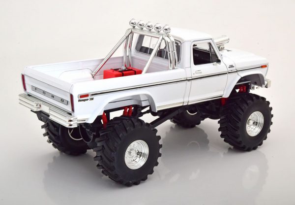 Ford F-250 Monster Truck 1979 ( met 48 inch wheels ) Wit 1-18 Greenlight Collectibles