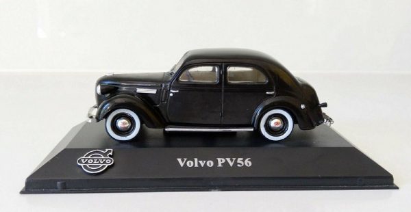 Volvo PV56 1938 Zwart 1-43 Atlas Volvo Collection