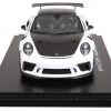 Porsche 911 GT3 RS Weissage Package ( 991 ) Wit / Zwart 1-18 Spark Limited 911 Pieces