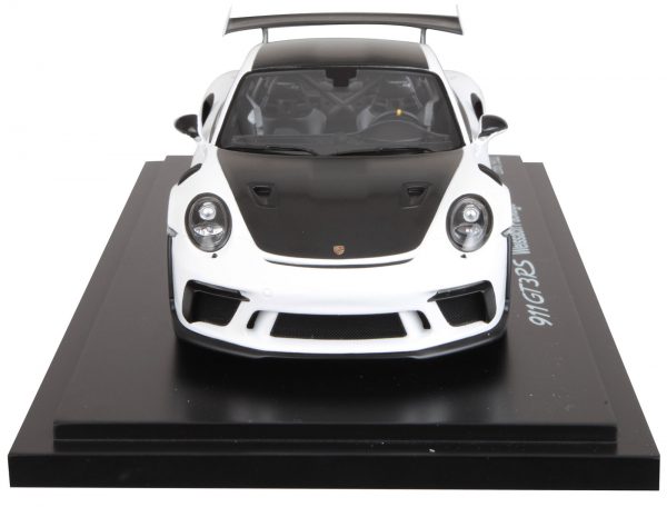 Porsche 911 GT3 RS Weissage Package ( 991 ) Wit / Zwart 1-18 Spark Limited 911 Pieces