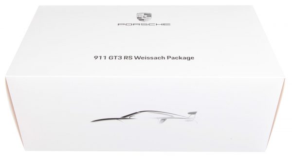 Porsche 911 GT3 RS Weissage Package ( 991 ) Wit / Zwart 1-18 Spark Limited 911 Pieces